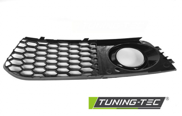 Upgrade Nebelscheinwerfer Gitter für Audi A4 B8 (8K) 08-11 Hochglanz schwarz